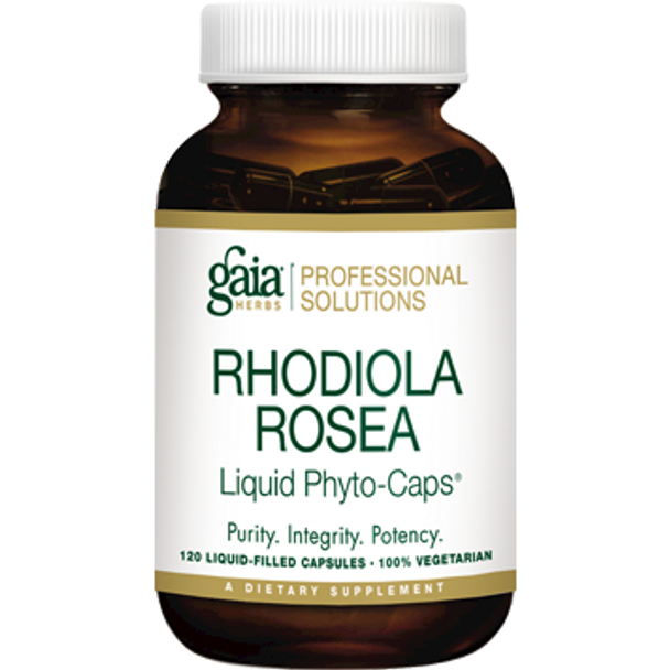 Rhodiola Rosea 120 Liquid Phyto-Caps by Gaia Herbs