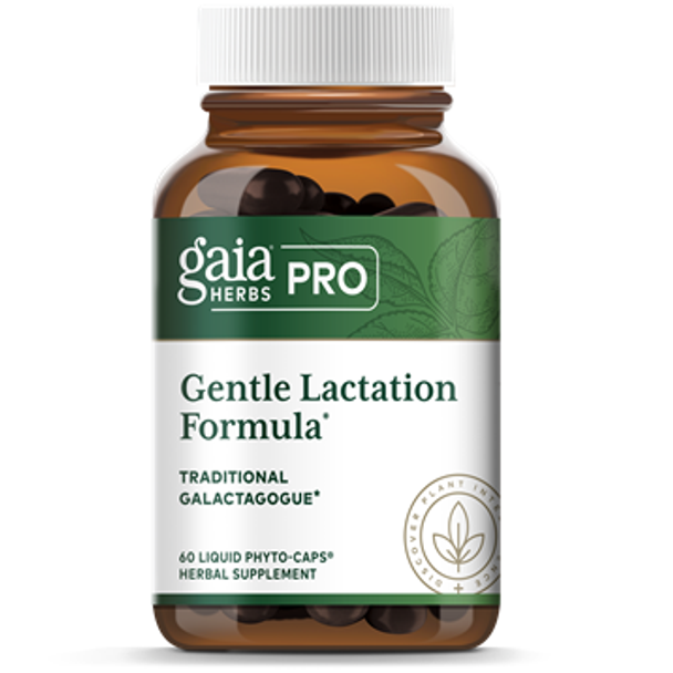 Gentle Lactation Formula 60 liquid phyto-caps by Gaia Herbs Pro