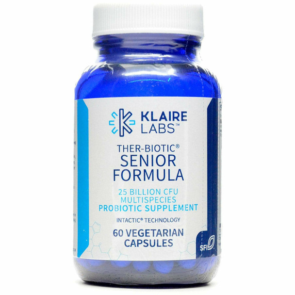 Ther-Biotic Senior Formula 60 VCaps by Klaire Labs