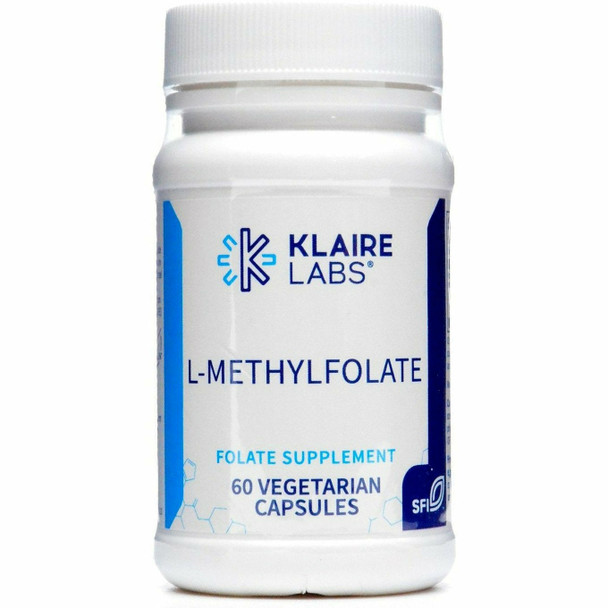 L-MethylFolate 60 caps By Klaire Labs