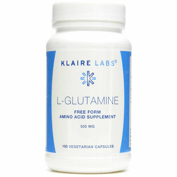 L-Glutamine 500 mg 100 vcaps by Klaire Labs