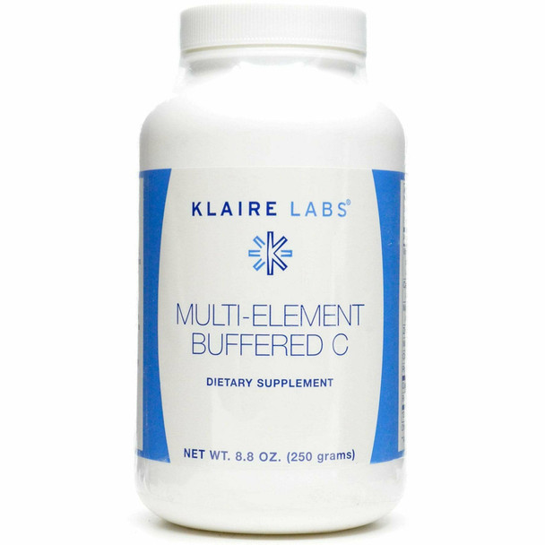 Multi-Element Buffered C Powder 250 g (65 Servings) by Klaire Labs