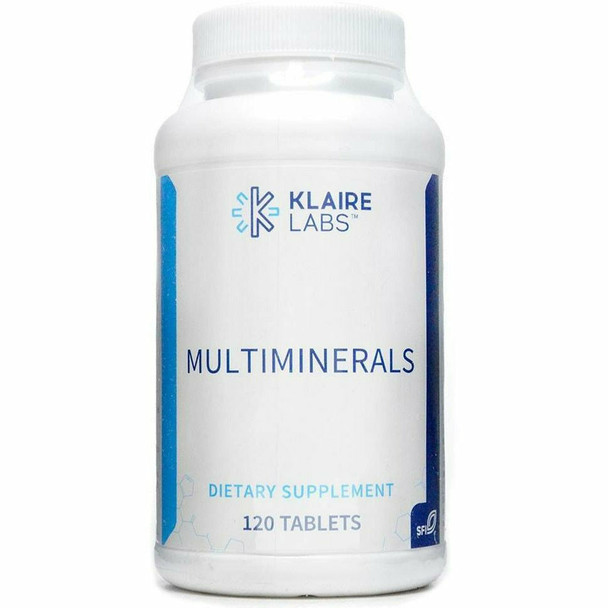 MultiMinerals 120 tabs By Klaire Labs