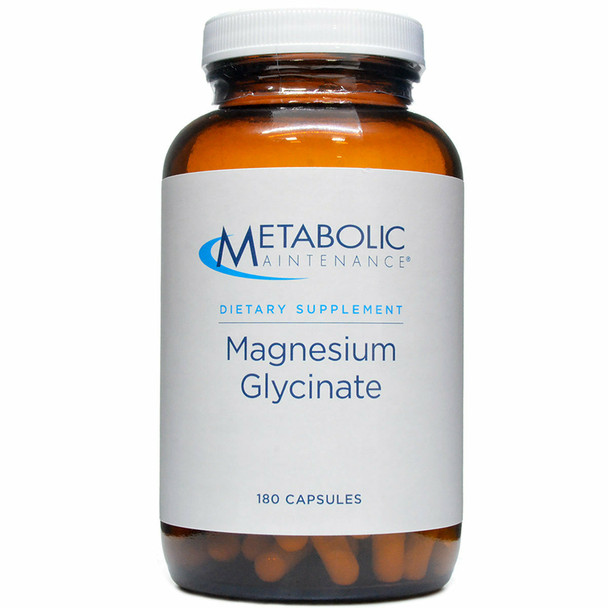 Magnesium Glycinate 180 caps by Metabolic Maintenance