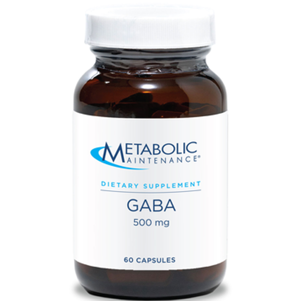 GABA 500 mg 60 caps by Metabolic Maintenance