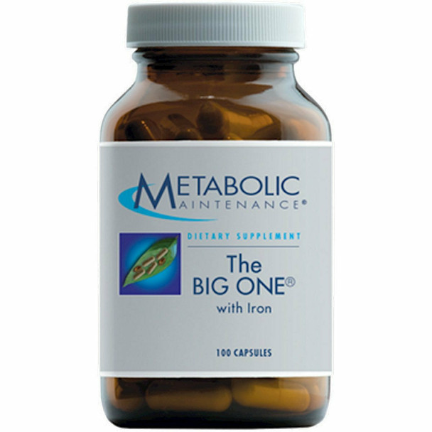 The Big One with Iron 100 caps by Metabolic Maintenance