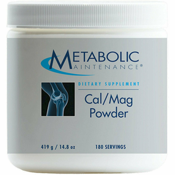 Cal/Mag Powder 419 gms by Metabolic Maintenance