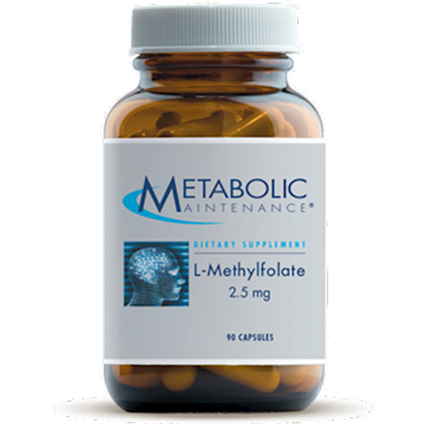 L-Methylfolate 2.5 mg 90 caps by Metabolic Maintenance