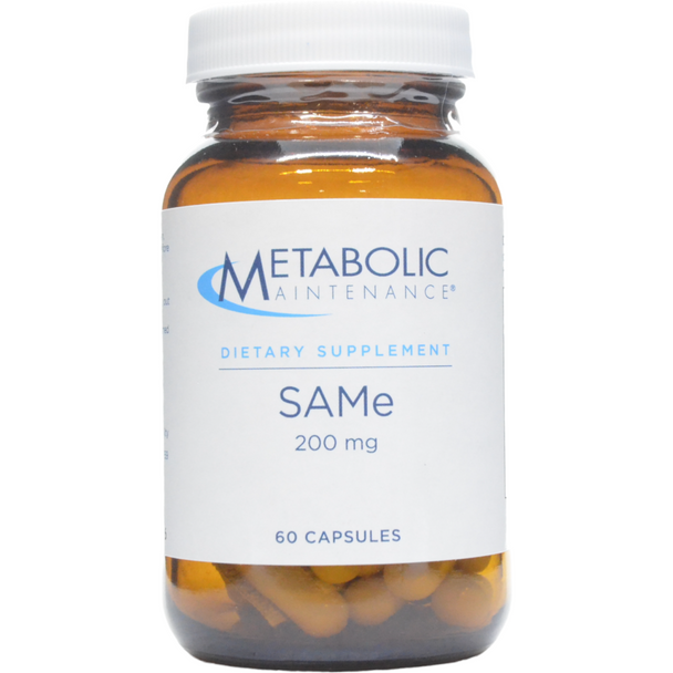 SAMe 200 mg 60 caps by Metabolic Maintenance