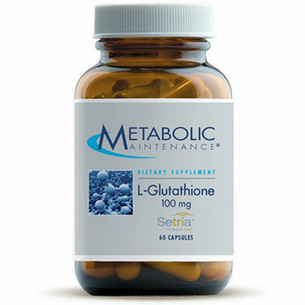 L-Glutathione 100 mg 60 caps by Metabolic Maintenance
