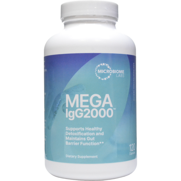Mega IgG2000 120 caps by Microbiome Labs