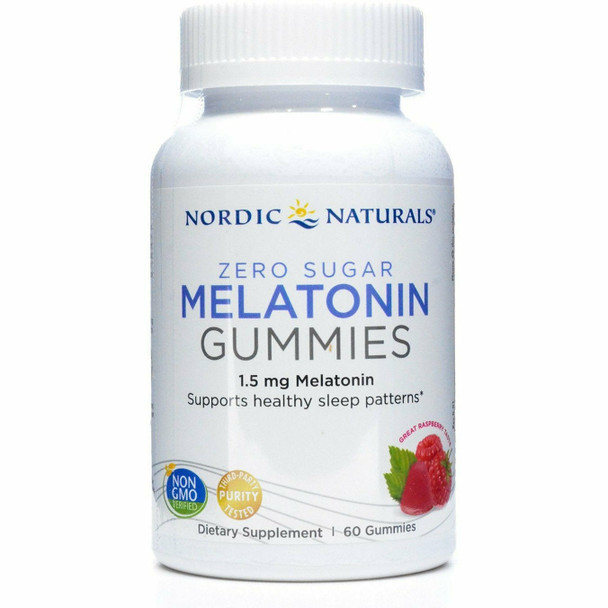 Melatonin 1.5 mg 60 Gummies by Nordic Naturals