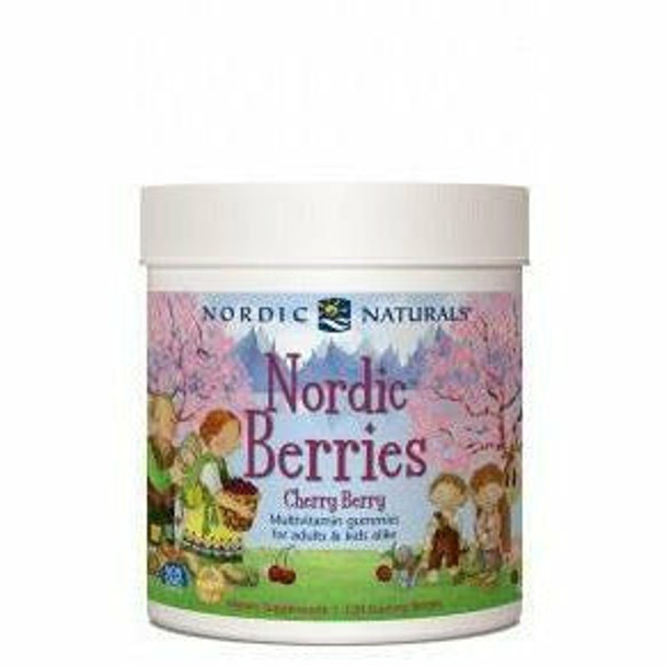 Nordic Berries Cherry Berry 120 Gummies by Nordic Naturals