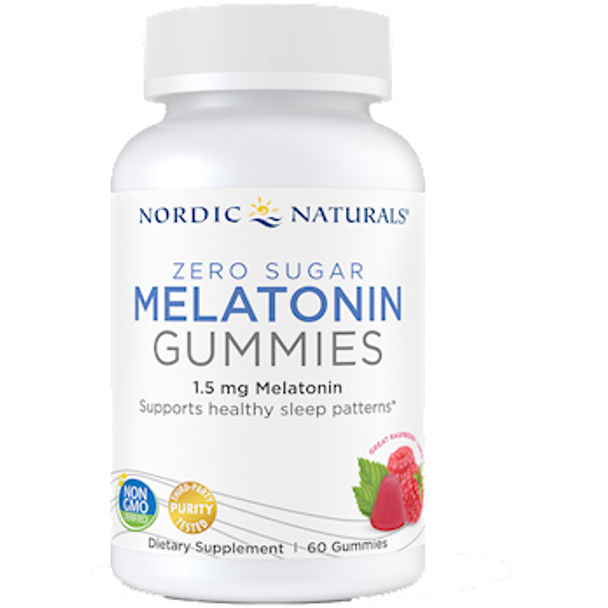 Zero Sugar Melatonin Gummies By Nordic Naturals - 120 Gummies