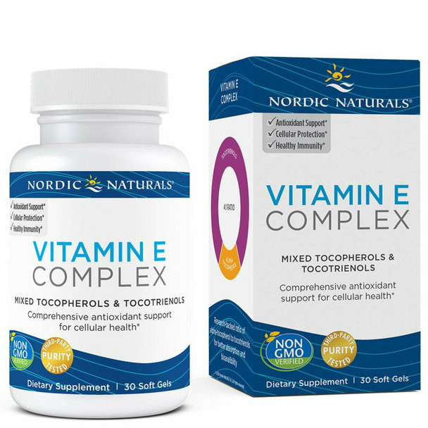 Vitamin E Complex 30 softgels By Nordic Naturals