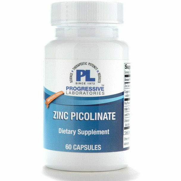 Zinc Picolinate 60 caps by Progressive Labs