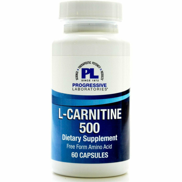 L-Carnitine 500 60 caps by Progressive Labs