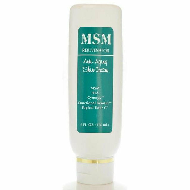 MSM Rejuvenator Anti-Aging Skin Crm 6 oz by Progressive Labs