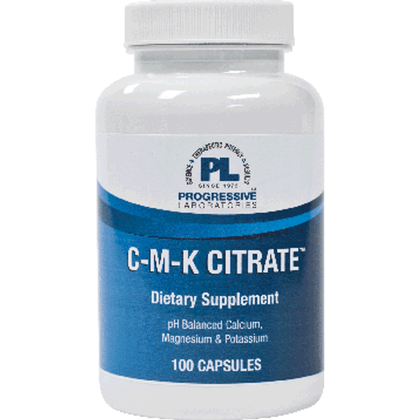 C-M-K Citrate 100 caps by Progressive Labs