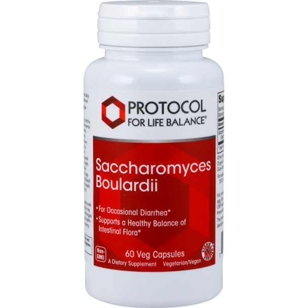 Saccharomyces Boulardii 60 vcaps by Protocol For Life Balance