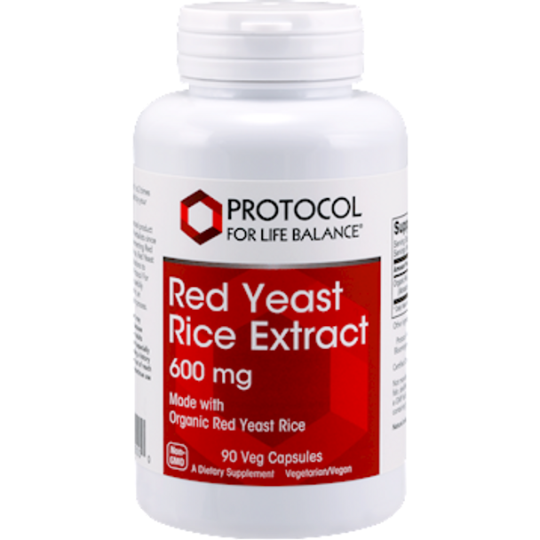Red Yeast Rice Extract 90 vcaps by Protocol For Life Balance