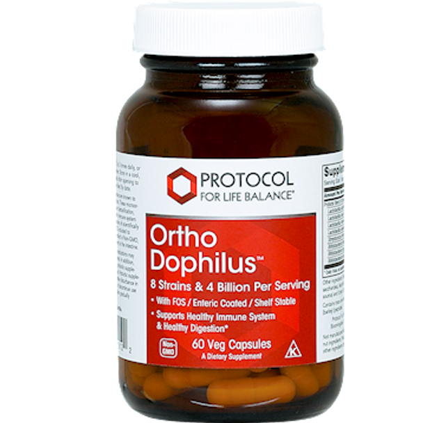 Ortho Dophilus 60 vcaps by Protocol For Life Balance