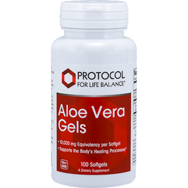 Aloe Vera Gels 100 gels by Protocol For Life Balance