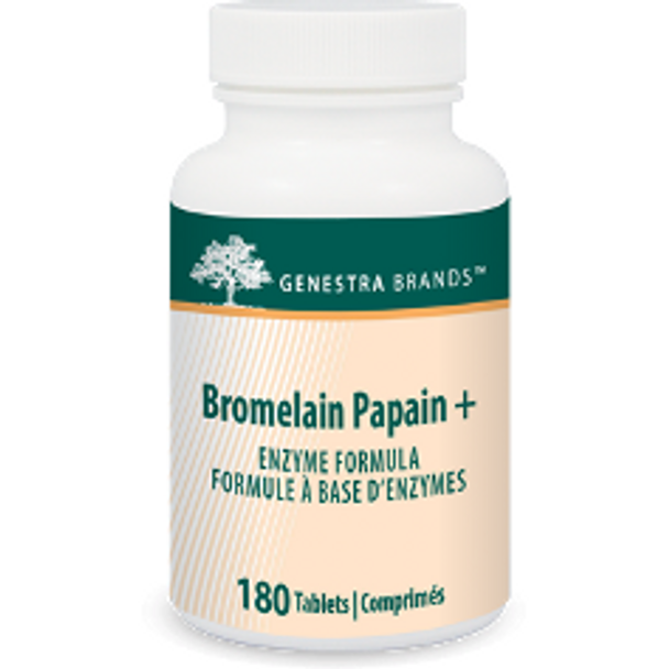 Bromelain Papain + 180 tabs by Seroyal Genestra