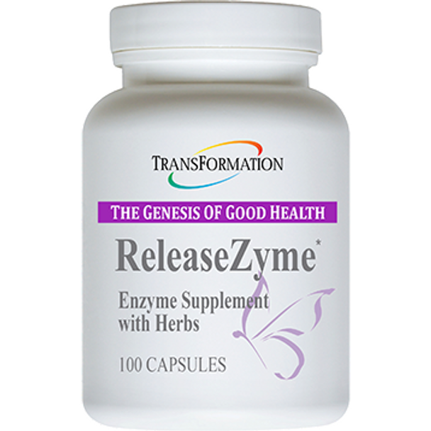 ReleaseZyme 100 caps by Transformation Enzyme