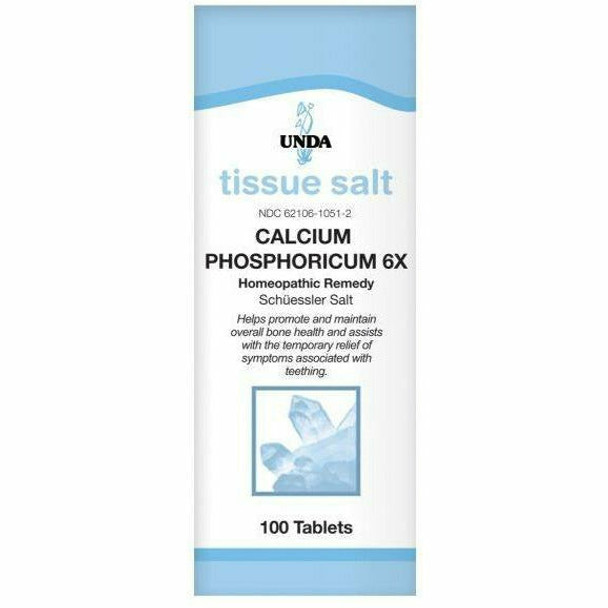 Calcium Phosphoricum 6X 100 tabs by Unda