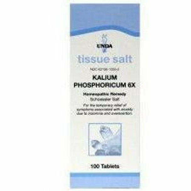 Kalium Phosphoricum 6X 100 tabs by Unda