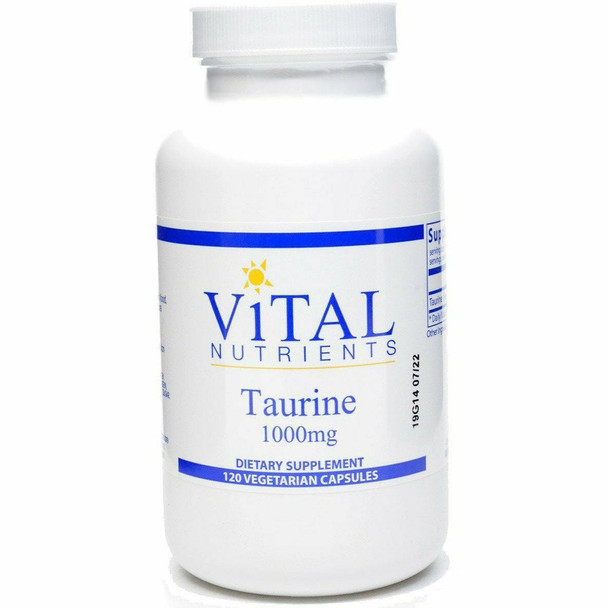 Taurine 1000 mg 120 vcaps by Vital Nutrients