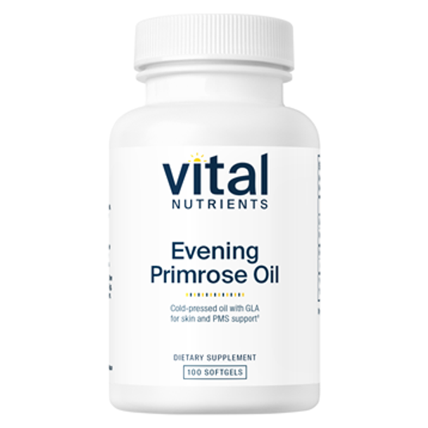 Evening Primrose Oil 1000 mg 100 gels by Vital Nutrients