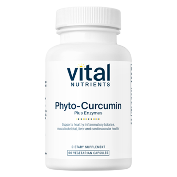 Phyto-Curcumin Plus Enzymes 60 caps by Vital Nutrients