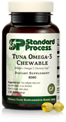 Tuna Omega-3 Chewable 8080 by Standard Process 120 Softgels