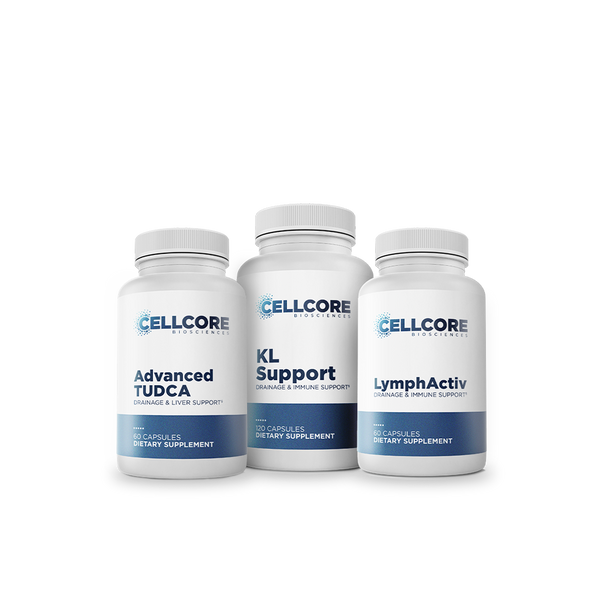 Liver Support Kit by CellCore Biosciences Detoxification Support, Digestive Support, Immune Support