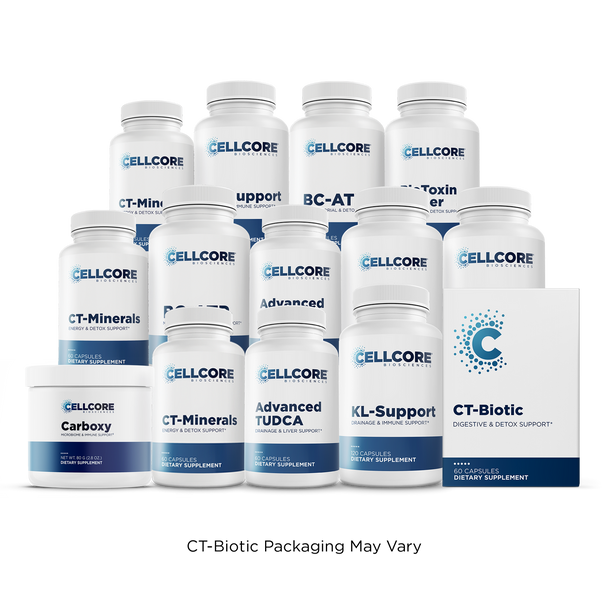MYC Support Protocol by CellCore Biosciences Drainage Support*, Detoxification Support*, Mitochondrial Support*