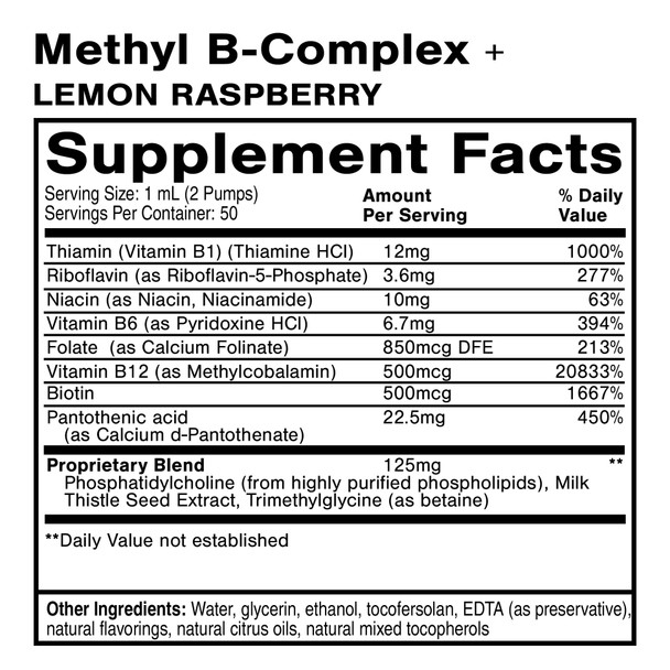 Methyl B-Complex NET WT 1.7 FL OZ (50mL) By Quick Silver From Clinical Nutrition Centers