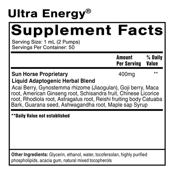 Ultra Energy® (50mL) By Quick Silver From Clinical Nutrition Centers