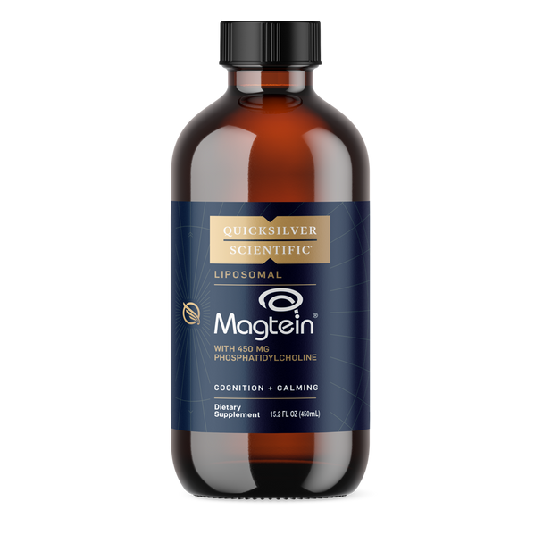 Liposomal Magtein® (450mL) By Quick Silver From Clinical Nutrition Centers