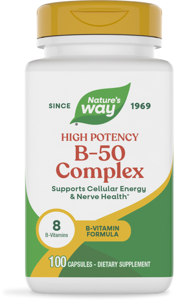 B-50 Complex - 100 capsules By Nature's Way