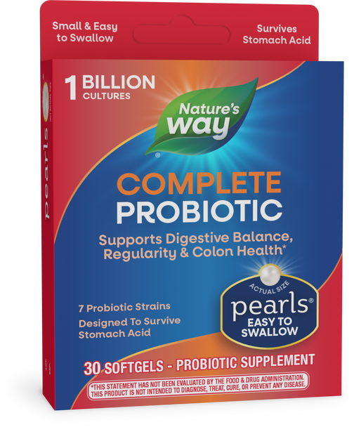 Probiotic Pearls® Complete - 30 softgels By Nature's Way