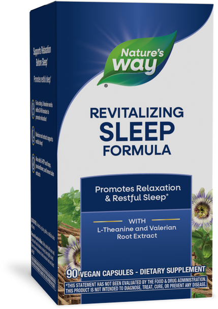 Revitalizing Sleep Formula - 90 capsules By Nature's Way