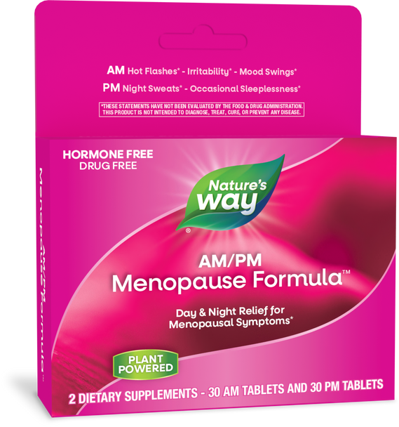 AM/PM Menopause Formula™ - 60 tablets By Nature's Way