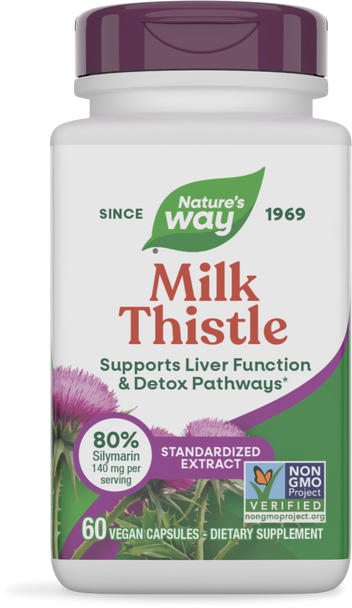 Milk Thistle - 60 capsules By Nature's Way