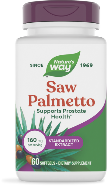 Saw Palmetto - 60 softgels By Nature's Way