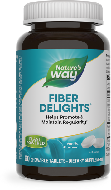 Fiber Delights® - 60 chewables / Vanilla By Nature's Way