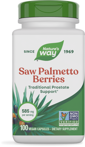 Saw Palmetto Berries - 100 capsules By Nature's Way