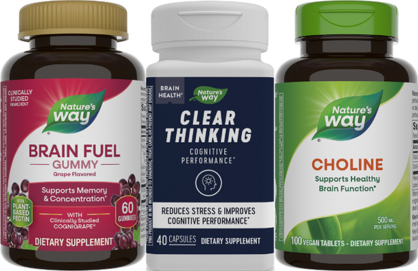 Brain & Cognitive Bundle* By Nature's Way