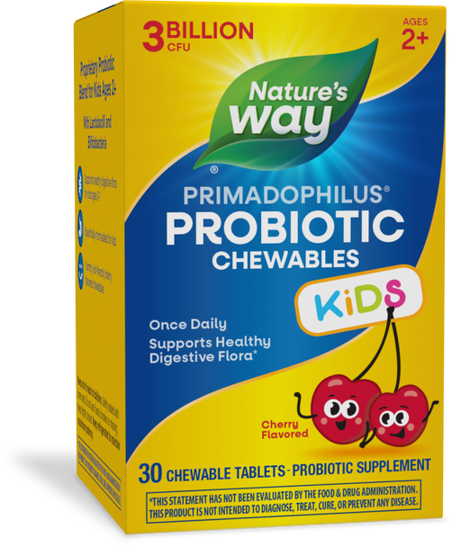 Primadophilus® Kids Probiotic - 30 chewables / Cherry By Nature's Way